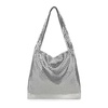 Metal Mesh Pixel Shoulder Bag