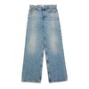 Wide Fit Light-Washed Denim Jeans