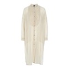 Transparent Oversize Dress Ivory