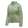Bright Nylon Jacket with Synthetic Padding