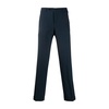 Blue wool slim dress pants