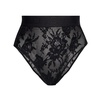 Black Lace High-Rise Briefs