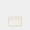 White Leather Card Holder