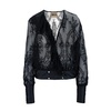 Floral Embroidered Button-Up Shirt