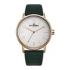 Green Fabric Strap Quartz Analog Watch