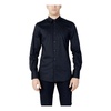 Blue Slim Fit Long Sleeve Shirt
