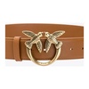 Silky Leather Love Birds Belt