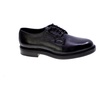 Black Leather Derby Shoes