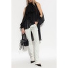 Jeans with flared legs