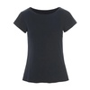 Rib Knit T-shirt Naibu Blouse