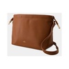 Hazelnut Synthetic Crossbody Bag