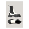 Calf Leather Mid Chelsea Boot