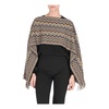 Geometric Pattern Fringe Scarf