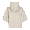 lightweight short-sleeved hooded jacket