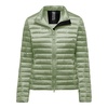 Bright Nylon Jacket with Synthetic Padding