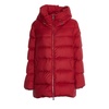 Red Cocoon Jacket Women's Fashion