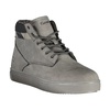 Polyester Lace-Up Boot with Contrast Details