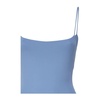 Blue Elastic Jumpsuit, Made in Italy