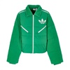 Velvet Puffer Green Jacket