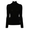 Black Knit Top
