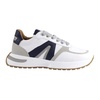 White Blue Gray Sneakers