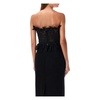 Black Lace Bustier Top