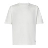 White T-shirts and Polos with Logo Patch
