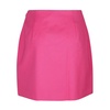 Fuchsia Split Mini Skirt