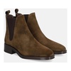 Moss Leather Ankle Boot Couture Model