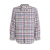 Gingham Check Buttoned Overshirt