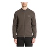 Plain Zip-Up Sweatshirt with Logo Pockets