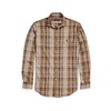 Brown Checkered Long-Sleeve Shirt