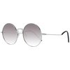 Silver Women's Sunglasses Round Style