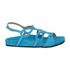 Open Flat Sandal with Ornamental Bands