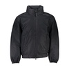 Waterproof Jacket with Removable Hood and Contrast Details