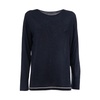 Virgin Wool Sweater with Lurex Detail