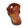 Vintage Leather Flat Sandals