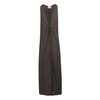 Long Silk Vest with Front Opening