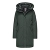 Long Hooded Parka with Double Collar