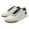White Green Sneaker with Pelle Style