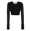 LEA OPEN BACK CROPPED TOP