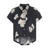 Pink Pansy Harukaze Shirt