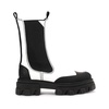 Calf Leather Mid Chelsea Boot