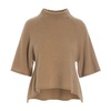 Cloud Cashmere High Neck Blouse