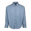 Blue and white striped shirt