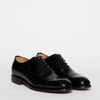 Black Leather Lace-up Shoes 5217