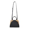 Print Design Shoulder Handbag Women Black
