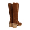 Casual Camel Suede Womens Boot