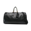 Black Top Zip Bag with Handles