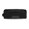Cosmetic bag with logo patch